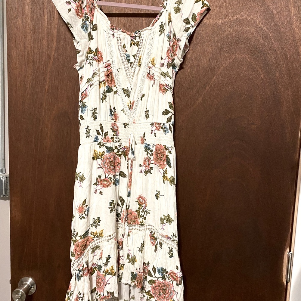 High low floral sundress